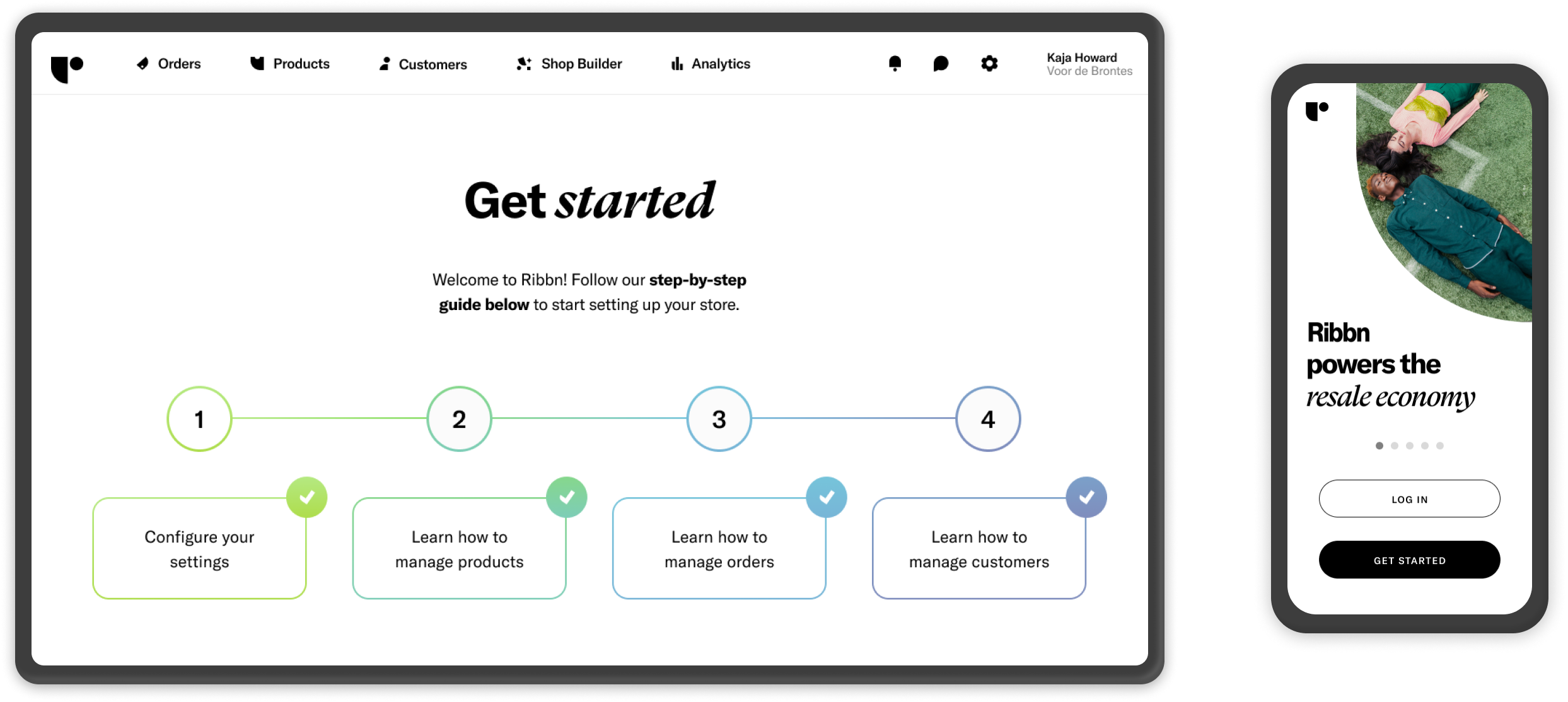 Get started banner