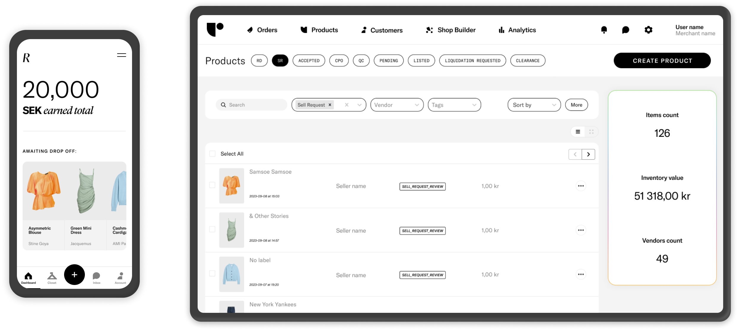 Products banner
